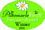 Albemarle Family Favorite Award Winner - 2010